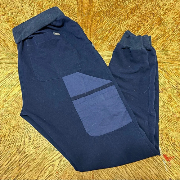 Figs Pants - Figs Joggers Technical Collection Blue Contrast Women’s Size Small Medical Wear